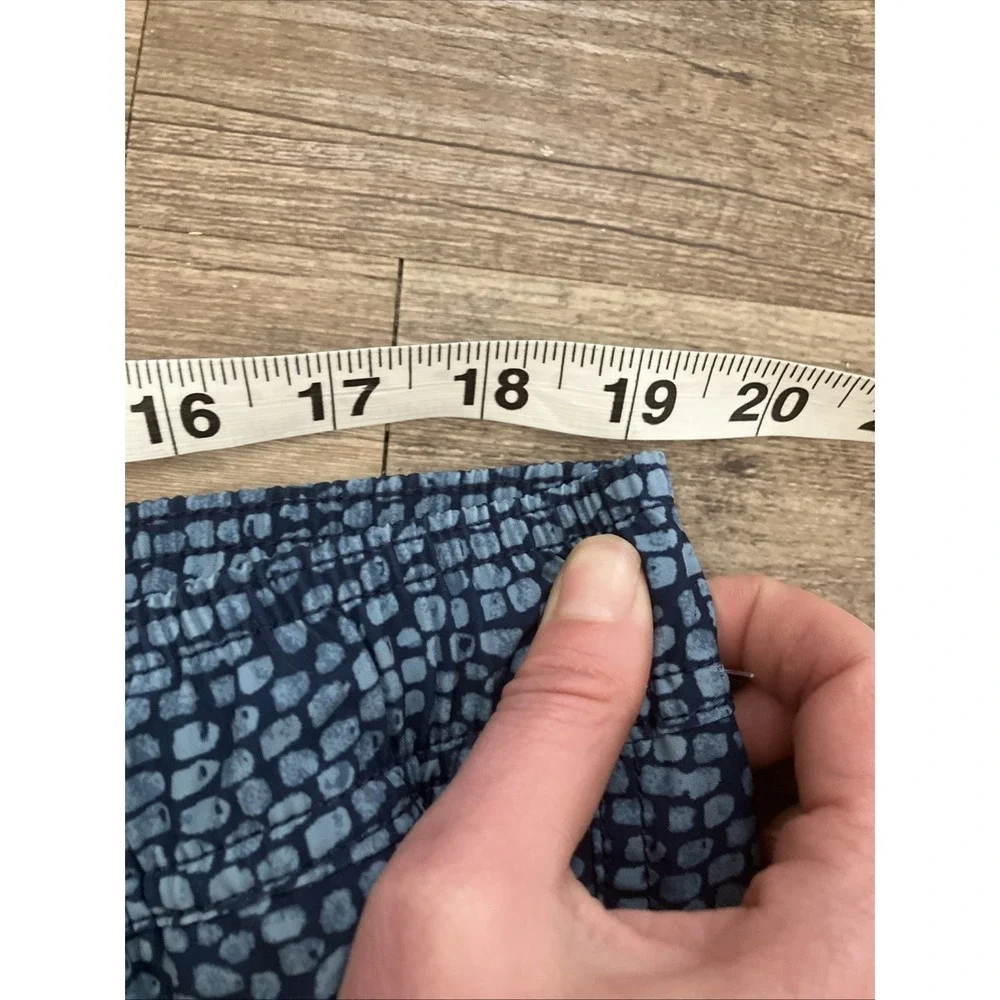 J Crew Men's Flex Lined Swim Trunks Shorts Sz Large Elastic‎ Waist